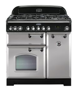 Rangemaster CDL90DFFRP/C 100600 Classic Deluxe 90cm Dual Fuel Range Cooker