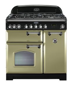 Rangemaster CDL90DFFOG/C 100880 Classic Deluxe 90cm Dual Fuel Range Cooker