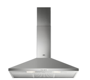 Aeg DKX2930M 90cm Chimney Hood, 3 Speed Motor, LED lighting, Stainless Steel