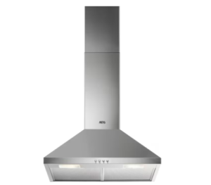 Aeg DKX2630M 60cm Chimney Hood, 3 Speed Motor, LED lighting, Stainless Steel