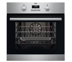 Aeg BCX23101EM Stainless Steel 59.4cm Built In Electric Single Oven - Stainless