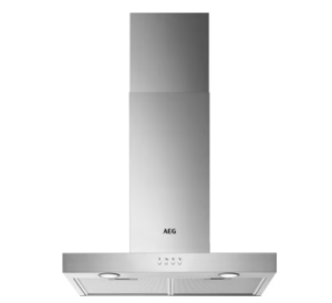 Aeg DBX3650M 60cm Chimney Hood, Stainless Steel. LED lighting
