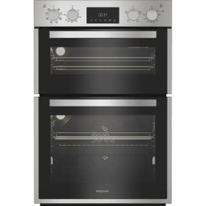 Hotpoint DIH82DIX Built-In Electric Double Oven in Stainless Steel