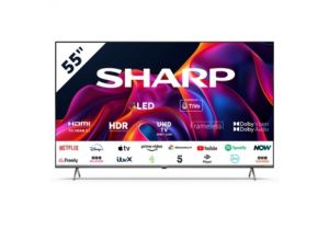 Sharp 4T-C55GM6245KS 55" 4K UHD Quantum Dot Frameless Smart TiVo TV