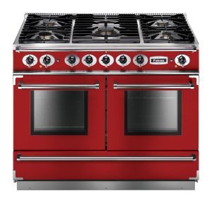 Falcon FCON1092DFRD/NM-EU 87160 Continental 1092 Dual Fuel Cherry Red Nickel