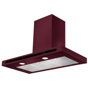 Rangemaster HLTHDS110CY/ 103200 HI-LITE FLAT 110CM HOOD CRANBERRY