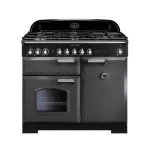 Rangemaster CDL100DFFSL/C 124230 Classic DL 100 Dual Fuel SLATE CHROME