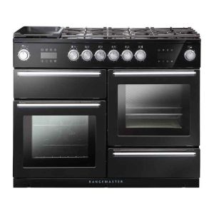 Rangemaster NEX110SODFFCB/C 125590 NEXUS STEAM OVEN 110 Dual Fuel CHARCOAL BLACK
