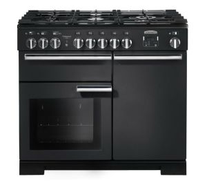 Rangemaster PDL100DFFCB/C 126090 PROFESSIONAL DL 100 Dual Fuel CHARCOAL BLACK