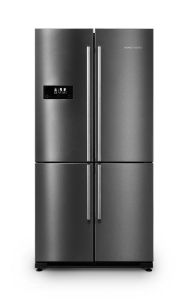 Rangemaster RSXS21DI/C 127800 SXS21 Fridge Freezer Dark Inox / Chrome