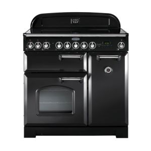 Rangemaster CDL90EICB/C 128460 Classic DL 90 Induction CHARCOAL BLACK/CHR