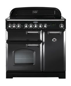 Rangemaster CDL90ECCB/C 128480 Classic DL 90 Ceramic CHARCOAL BLACK