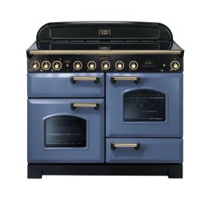 Rangemaster CDL110EISB/B 129610 Classic DL 110 Induction STONE BLUE/BRASS