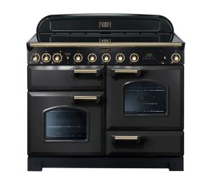 Rangemaster CDL110EICB/B 129630 Classic DL 110 Induction CHAR. BLACK/BRASS