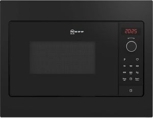 Neff HLAWG25S3B Up to 800W, 20L, 5 power levels, electronic, red LED display