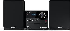Sharp XL-B517D BK Xl-B517d(Bk) Wireless Hi-Fi Micro System - Black