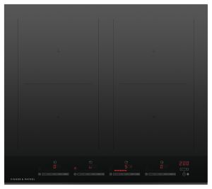 Fisher + Paykel CI604DTB4 Black 60Cm Black 4 Zone Induction Hob