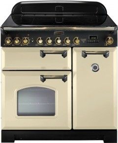 Rangemaster CDL90ECCR/B 81650 90cm wide Electric Range Cooker 