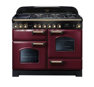 Rangemaster CDL110DFFCY/B 84430 Classic Deluxe 110cm Dual Fuel Range Cooker
