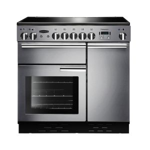Rangemaster PROP90EISS/C 85850 Professional Plus 90 Electric Induction Range Cooker Stainless Steel