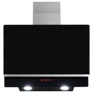 Amica AEA60BL Black 60Cm Angled Hood