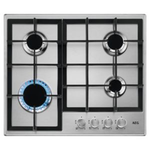 Aeg HGB64200SM Stainless Steel Gas Hob