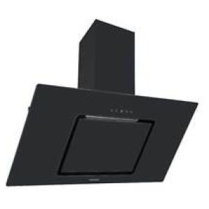 Cata ANG90BK 90cm Black Angled Glass Hood