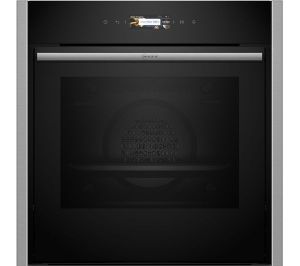 Neff B64CS71G0B N 90 Slide & Hide Single Pyrolytic Oven