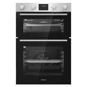 Hisense BID95211XUK 59.4cm Built In Electric Double Oven - Stainless Steel