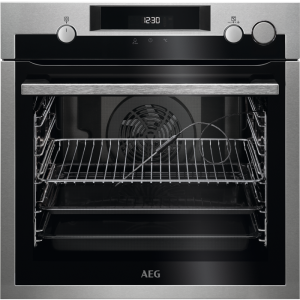 Aeg BSE577261M SteamCrisp Quarter Steam + Pyrolytic oven with EXPlore retractable rotary controls