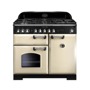 Rangemaster CDL100DFFCR/C 92500 Classic Deluxe  Range Cream /Chrome