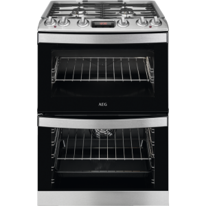 Aeg CKB6540ACM S-Steel 60Cm Dual Fuel Cooker