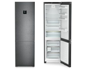 Liebherr CNbda5723 NoFrost Fridge Freezers - 60cm - BlackSteel Door