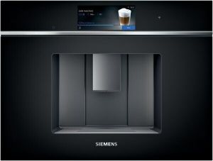 Siemens CT718L1B0 Compact 45 Coffee Centre Black with steel trim