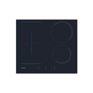 Candy CII643CCARUK 60 cm Induction Hob, Power Management, 4 x Zones, Black Glass