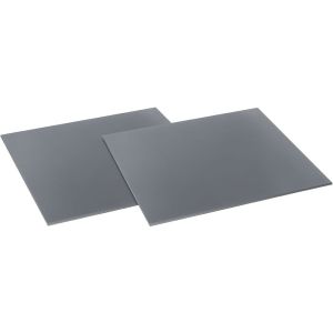Smeg CVB40S2 Silver Glass Chopping Board for Linea LRX9015D/LRX9015S