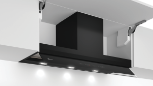 Neff D95XAM2S0B 90cm, Flush Integrated design with fold out glass panel, storage champion