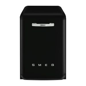 Smeg DFFABBL 60cm 50s style Freestanding Dishwasher Black