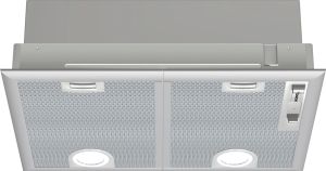 Bosch DHL555BLGB Serie 4 Canopy Extractor Hood Metallic silver