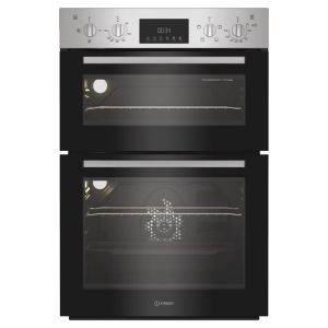 Indesit DII10DIX Built In Electric Fan Oven 69L / 36L - Stainless Steel