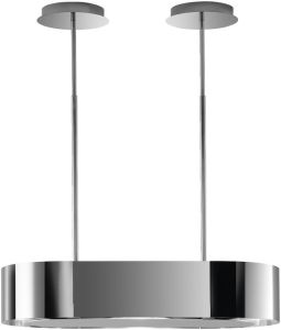 Aeg DLE0970M 90cm Chrome designer island hood
