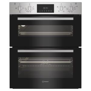 Indesit DUI12DIX Built Under Electric Fan Oven 48L / 38L - Stainless Steel