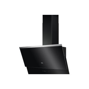 Aeg DVB5860B 80cm Black Glass Designer Screen Hood, Touch on glass controls, LED Lighting