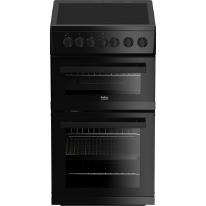 Beko EDVC503B Cooker, Electric, Double Oven 