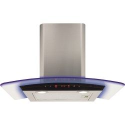 CDA EKP60SS curved glass extractor 
