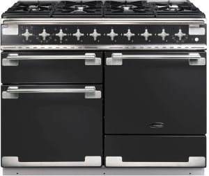 Rangemaster ELS110DFFCB/ 126880 ELISE 110 Dual Fuel CHARCOAL BLACK