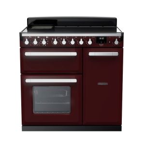 Rangemaster ESDL90EIPBOR/CM1 Estel Deluxe 90cm Induction Bordeaux