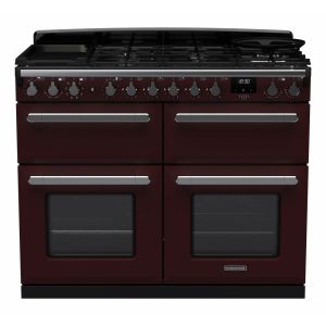 Rangemaster ESDLB110DFPBOR/CM1 Estel Deluxe BC 110cm Dual Fuel Bordeaux