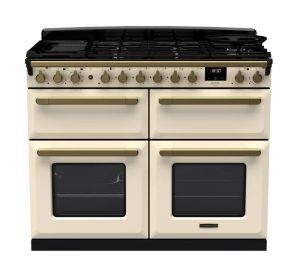 Rangemaster ESDLB110DFPPCR/AB1 Estel Deluxe BC 110cm Dual Fuel Pale Cream