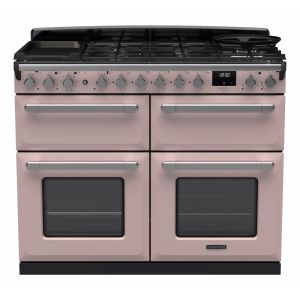 Rangemaster ESDLB110DFPPPK/CM1 Estel Deluxe BC 110cm Dual Fuel Pale Pink
